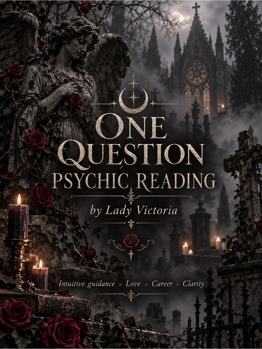 One Question Psychic Tarot Reading Personalized Email Reading + Crystal Gift